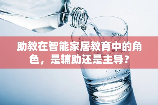 助教在智能家居教育中的角色，是辅助还是主导？