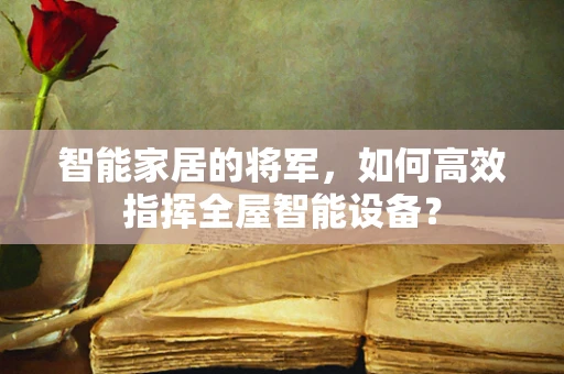 智能家居的将军，如何高效指挥全屋智能设备？