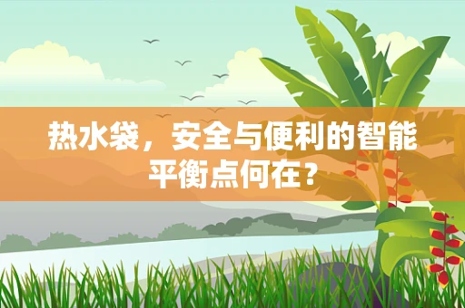 热水袋，安全与便利的智能平衡点何在？